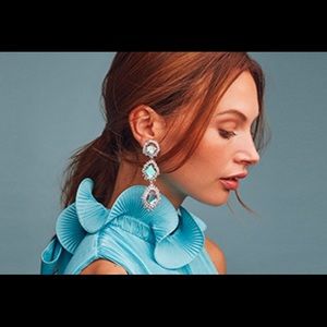 Kendra Scott aria earrings silver